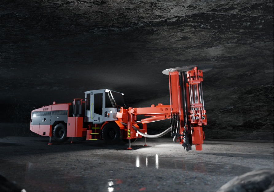 Part's designed for Sandvik Production Drills